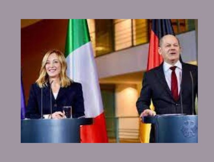 Meloni e Scholz rilanciano cooperazione Italia-Germania