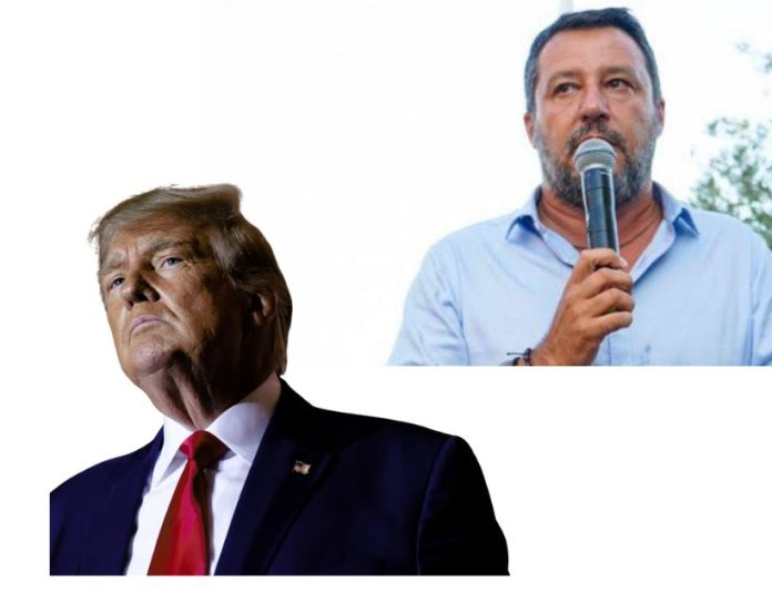 Salvini chiama Trump