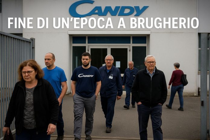 Candy Brugherio chiusura stabilimento