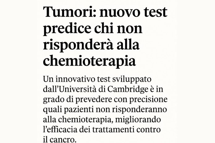 test previsionale