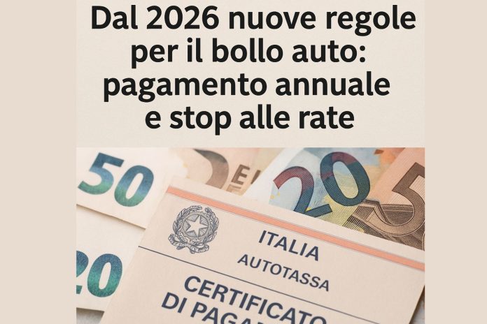 bollo auto 2026