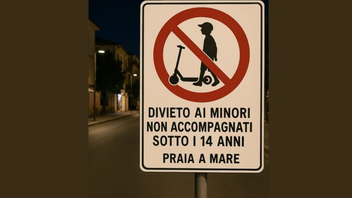coprifuoco minori Praia a Mare