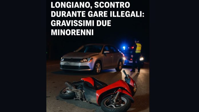 corse clandestine in scooter a Longiano
