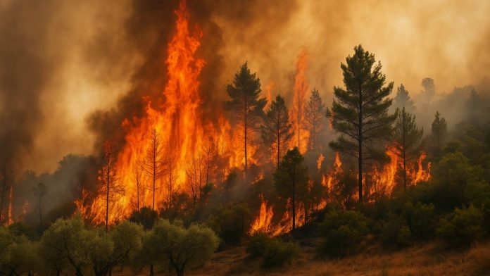 incendi Italia Sud 2025