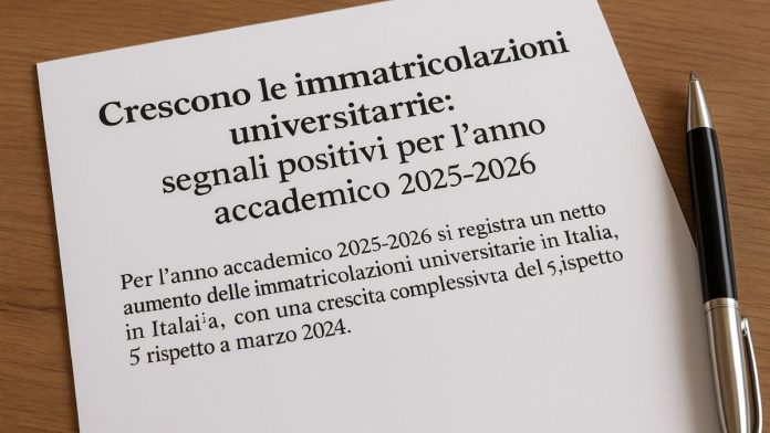 iscrizioni università 2025