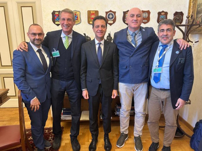 Delegazione Siulm con On. Antonino Minaudo