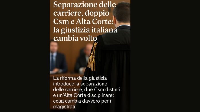 separazione delle carriere separazione delle carriere