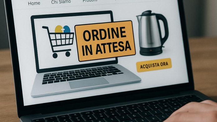 ordini spariti nel nulla