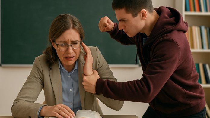 violenza contro il personale scolastico