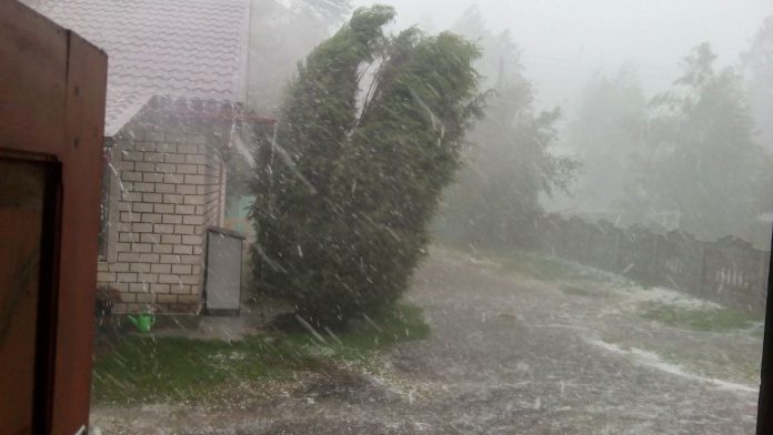 ciclone Harry in Italia