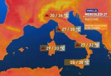 Caldo anomalo in Italia, picco tra oggi e domani